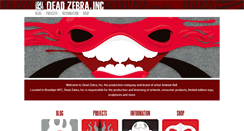 Desktop Screenshot of deadzebra.com